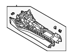 4K1863241B6PS - Body: Console for Audi Image