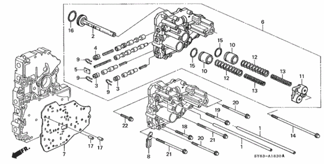 AT Servo Body (2) for 1998 Acura CL #0