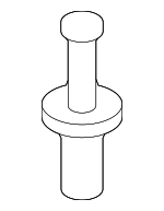 Lower Center Pillar Trim Clip