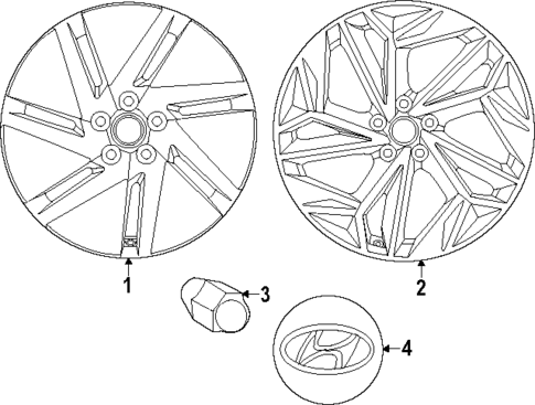 Wheels for 2023 Hyundai Ioniq 6 #0