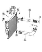 5170704AJ - Cooling: Charge Air Cooler Package for Dodge: Ram 2500, Ram 3500 Image
