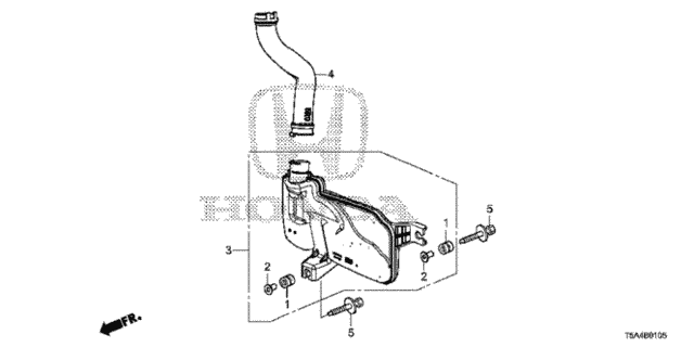 Resonator Chamber for 2016 Honda Fit #0