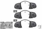 61319270260 - Vehicle Electrical System: Switch, Mf Steering Wheel, Sport for BMW Image