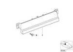 51457072010 - Audio, Navigation, Electronic Systems: Radio Blind Plate for Mini Image