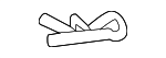 9538103225 - Suspension: Lower Ball Joint Cotter Pin for Lexus Image