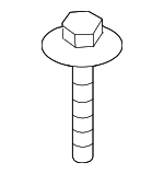 W711273S439 - Body: Roof Rail Screw for Ford: Freestyle, Taurus X Image