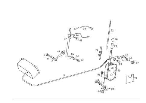 Antenna for 1993 Mercedes-Benz 300SL #0