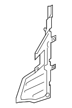4G8121283AL - : Air Baffle for Audi: A7 Quattro Image