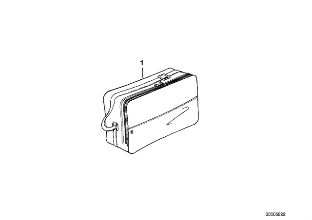 72607666947 - : Bag For Tourist Case for BMW-Motorrad Image