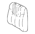 22604811 - Body: Seat Back Cover for Pontiac: Grand Am Image