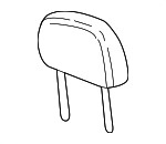22609355 - Body: Headrest for Pontiac: Grand Am Image