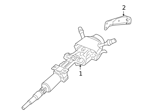 Steering, Gear & Related Components for 2005 Cadillac STS #0