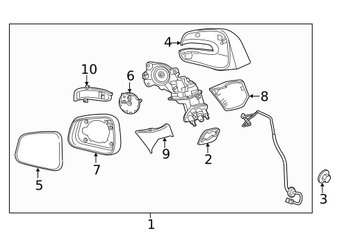Outside Mirrors for 2021 Buick Encore #0