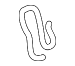 18308472303 - Exhaust: Actuator Retainer for BMW: 540i xDrive, 550e xDrive, 740i, 750e xDrive, 760i xDrive, X5, X7, XM Image