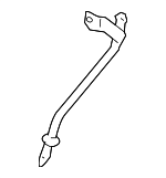 11150F450A - Engine: Guide Tube for Nissan: Frontier, Xterra Image