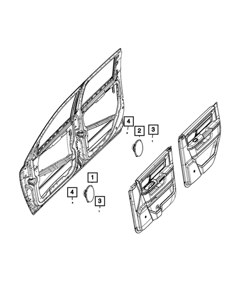 Radio, Antenna, Speakers, DVD, and Video systems for 2019 Ram 1500 Classic #9