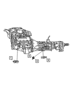 4868672AA - Electrical: Oil Pressure Switch for Mopar Image