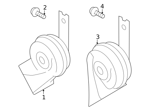 Horn for 2025 Genesis G80 #0