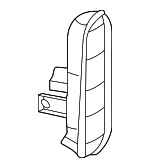 LMP3 - Body: Motorcraftâ„¢ Luggage Lamp for Ford Image