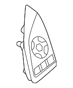 8616A041 - : Radio Switch for Mitsubishi: Eclipse Cross, Outlander, Outlander PHEV Image