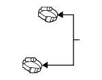 282922F055 - Belts &amp; Cooling: Inter-cooler Pipe Clamp for Hyundai Image