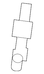 282922F060 - Cooling System: Inlet Hose Clamp for Hyundai Image