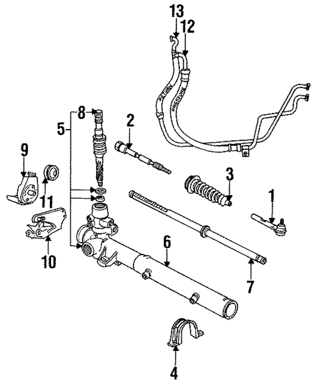 3879925 - Steering: Power Steering Return Hose for Mopar Image