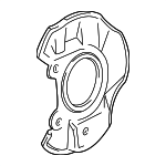 45256SL0010 - Brakes: Splash Shield for Acura: NSX Image