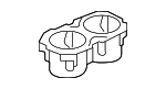 77230SDAA01ZA - Body: Cup Holder for Honda: Accord Image