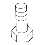 815 - BODY: Bumper Cover Screw for Mercedes-Benz: 220D, 230, 240D, 280, 280C, 280CE, 300SE, 300SEL, 380SEC, 380SL, 380SLC, 450SL, 450SLC, 560SEC, 560SEL, 560SL, AMG GT, AMG GT Black Series, AMG GT C, AMG GT R, AMG GT S, C250, C300, C350, C63 AMG, CL550, CL600, CL63 AMG, CL65 AMG, CLS400, CLS550, CLS63 AMG, CLS63 AMG S, E250, E320, E350, E400, E500, E55 AMG, E550, E63 AMG, E63 AMG S, GL350, GL450, GL550, GL63 AMG, GLB250, GLB35 AMG, GLE300d, GLE350, GLE400, GLE43 AMG, GLE450, GLE450 AMG, GLE450e, GLE53 AMG, GLE550e, GLE580, GLE63 AMG, GLE63 AMG S, GLK250, GLK350, GLS350d, GLS450, GLS550, GLS580, GLS63 AMG, Maybach GLS600, Metris, ML250, ML350, ML400, ML550, ML63 AMG, R320, R350, R500, SL400, SL450, SL550, SL63 AMG, SL65 AMG, SLR McLaren, Sprinter 2500, Sprinter 3500 Image