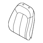 4K0881803ACPLM - Body: Seat Back Cover for Audi: A6 Quattro, A7 Sportback, e-tron Quattro, e-tron Sportback Image