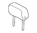 4K0881901J10A - Body: Headrest for Audi: A6 Quattro, e-tron Quattro, e-tron Sportback, Q3 Image