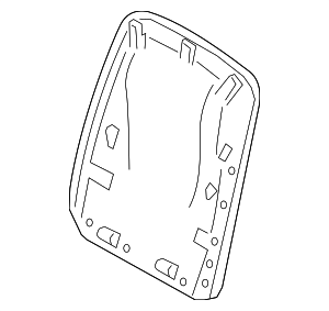 4K0881969DXCC - Body: Seat Back Panel for Audi Image