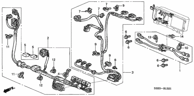 IMA Wire Harness for 2005 Honda Civic #0