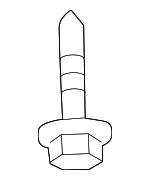 N0195038 - Transmission: Automatic Transmission Mount Bolt for Audi Image