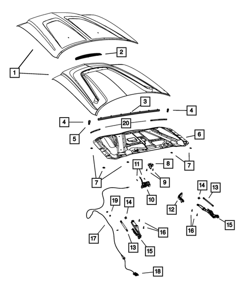 Hood and Hood Release for 2013 Dodge Charger #0