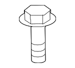 9XG160907L - : Heat Shield Screw for Mazda: 6 Image
