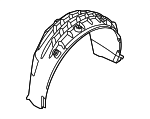 11A810971 - : Wheelhouse Liner for Volkswagen Image