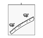 51525AN02A9P - Body: Inner Rail for Subaru Image