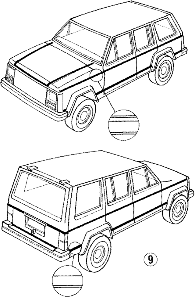 55018840 - Body: Stripe Tape for Mopar Image