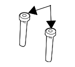 5F9Z74610A16AAC - Body: Headrest Guide for Ford: Five Hundred, Freestyle, Taurus, Taurus X | Mercury: Montego, Sable Image