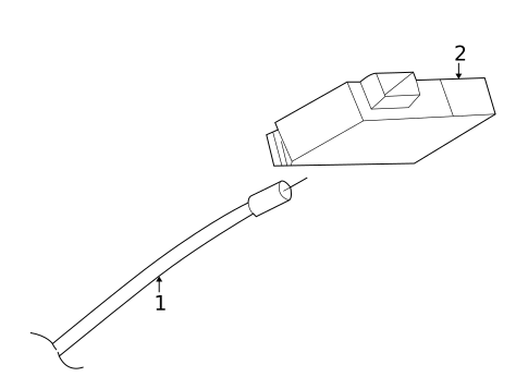 Antenna & Radio for 2001 Chrysler 300M #0