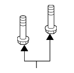 90175TA0A00 - Suspension: Suspension Cross-member Mount Bolt for Honda: Accord, Accord Crosstour, Crosstour Image