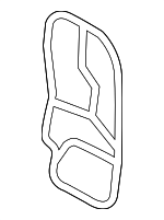 6L117070 - Engine: Oil Cooler Gasket for Audi: A3, A3 Quattro, A4, A4 allroad, A4 Quattro, A5 Quattro, A5 Sportback, A6, A6 Quattro, A7 Sportback, Q3, Q5, Q5 PHEV, Q5 Sportback, Q7, S3, TT Quattro, TTS Quattro Image
