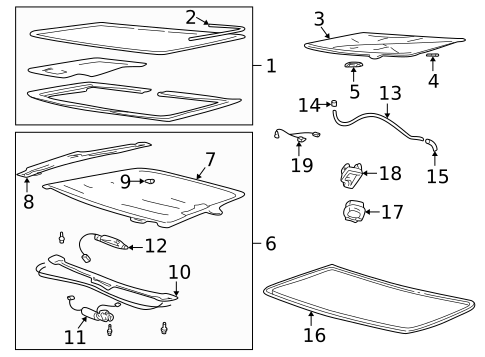 Sunroof for 1998 Pontiac Sunfire #0