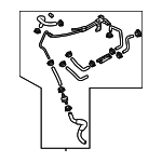 59130D9200 - Body: Vacuum Hose for Kia: Sportage Image