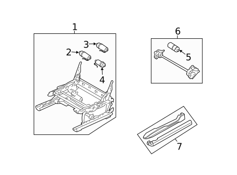 Tracks & Components for 2005 Land Rover Range Rover #0
