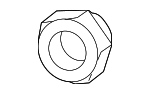 N02214624 - Brakes: Brake Master Cylinder Nut for Audi Image
