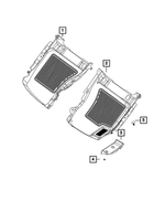 6102398AA - Interior Trim: Hex Nut And Washer for Chrysler: 200, 300, Aspen, Pacifica, PT Cruiser, Sebring, Voyager | Dodge: Avenger, Caliber, Challenger, Charger, Dart, Durango, Journey, Magnum, Ram 1500, Ram 2500, Ram 3500, Sprinter 2500, Sprinter 3500, Viper | Jeep: Cherokee, Commander, Compass, Gladiator, Grand Cherokee, Grand Cherokee WK, Patriot, Wrangler, Wrangler JK | Ram: 1500, 1500 Classic, 2500, 3500 | SRT: Viper Image