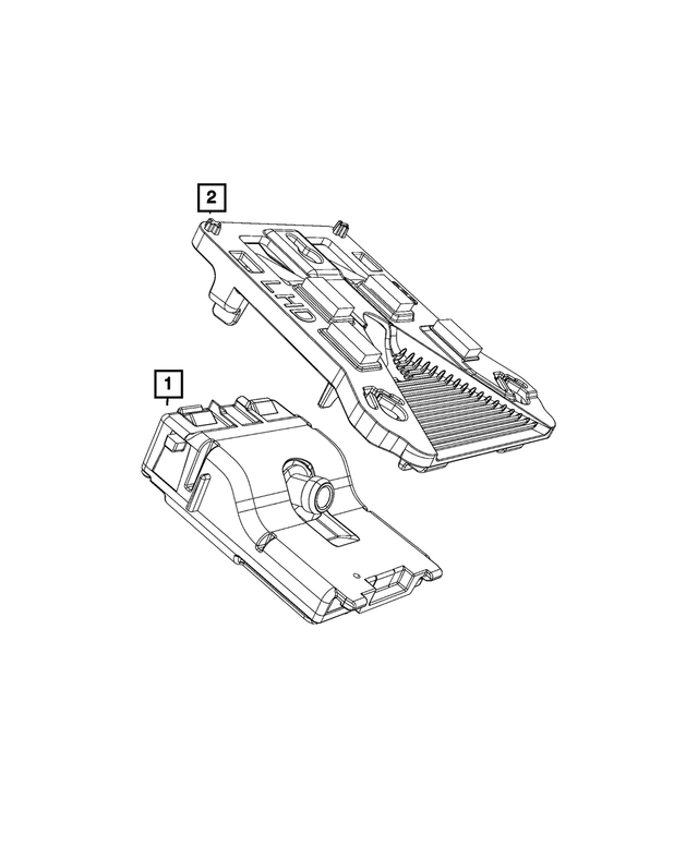 68495638AC - Electrical: Forward Facing Camera for Mopar Image image